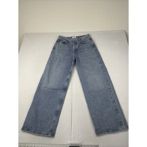 AGOLDE Jeans Low Slung Baggy 26 Womens fits 30x29 Straight Leg Button Fly Denim